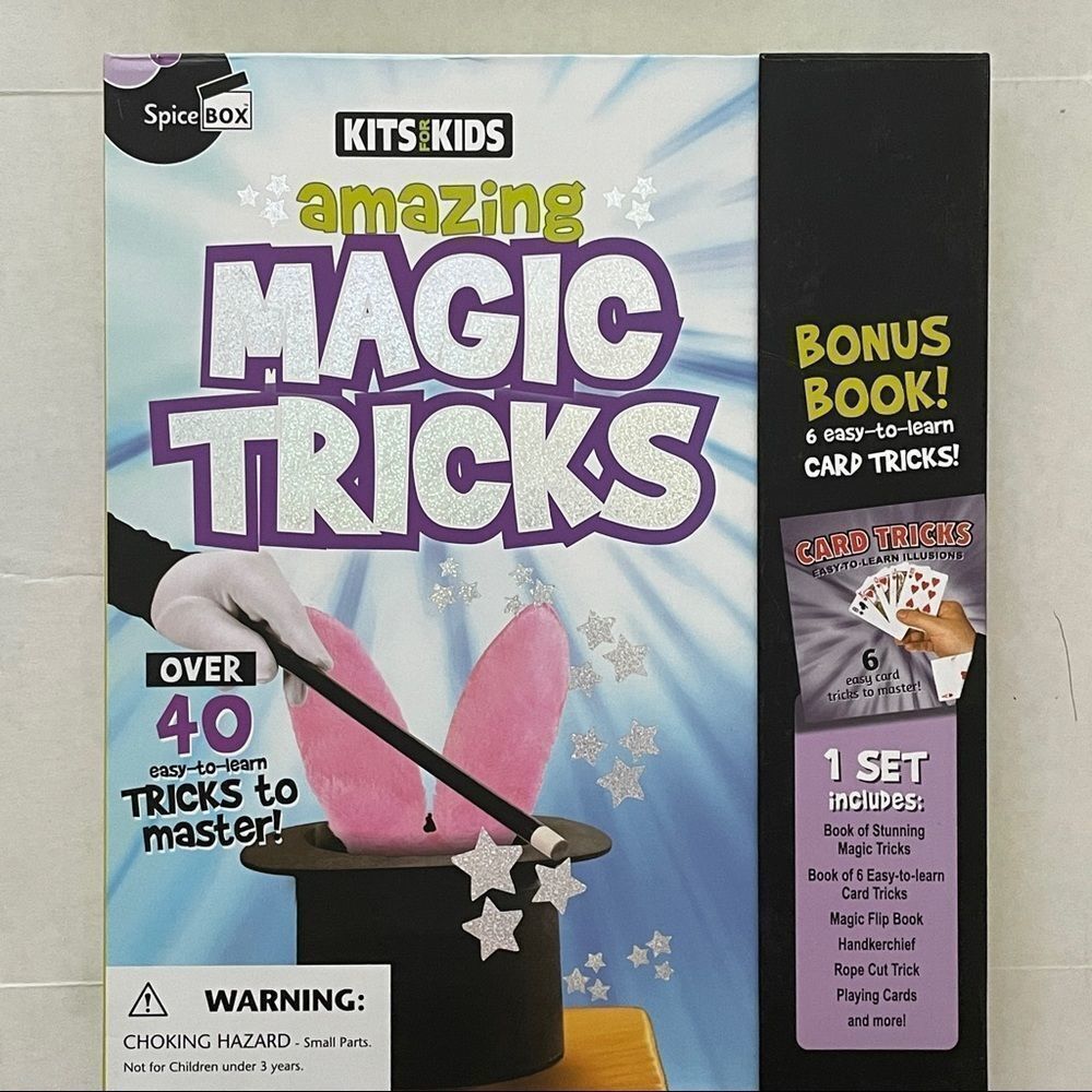 Spice Box Amazing Magic Tricks Kit For Kids New In Box - Picture 4 of 7